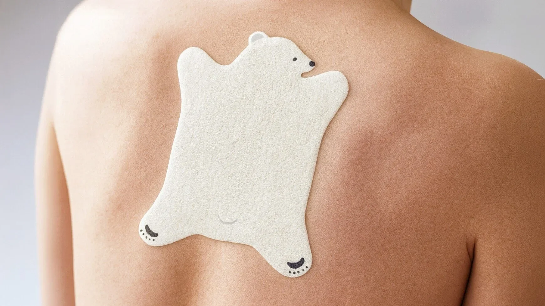 แผ่นแปะแก้ปวดลายหมีขาว