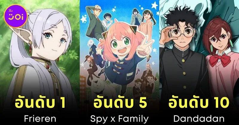 เผย 10 อันดับอนิเมะที่ยอดเยี่ยมที่สุดในรอบทศวรรษ โดย "Comicbook"