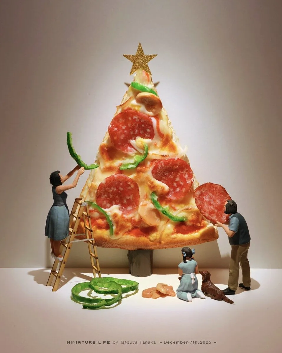 โมเดลโลกใบจิ๋ว โมเดลมนุษย์จิ๋ว โมเดลคนจิ๋ว Tatsuya Tanaka