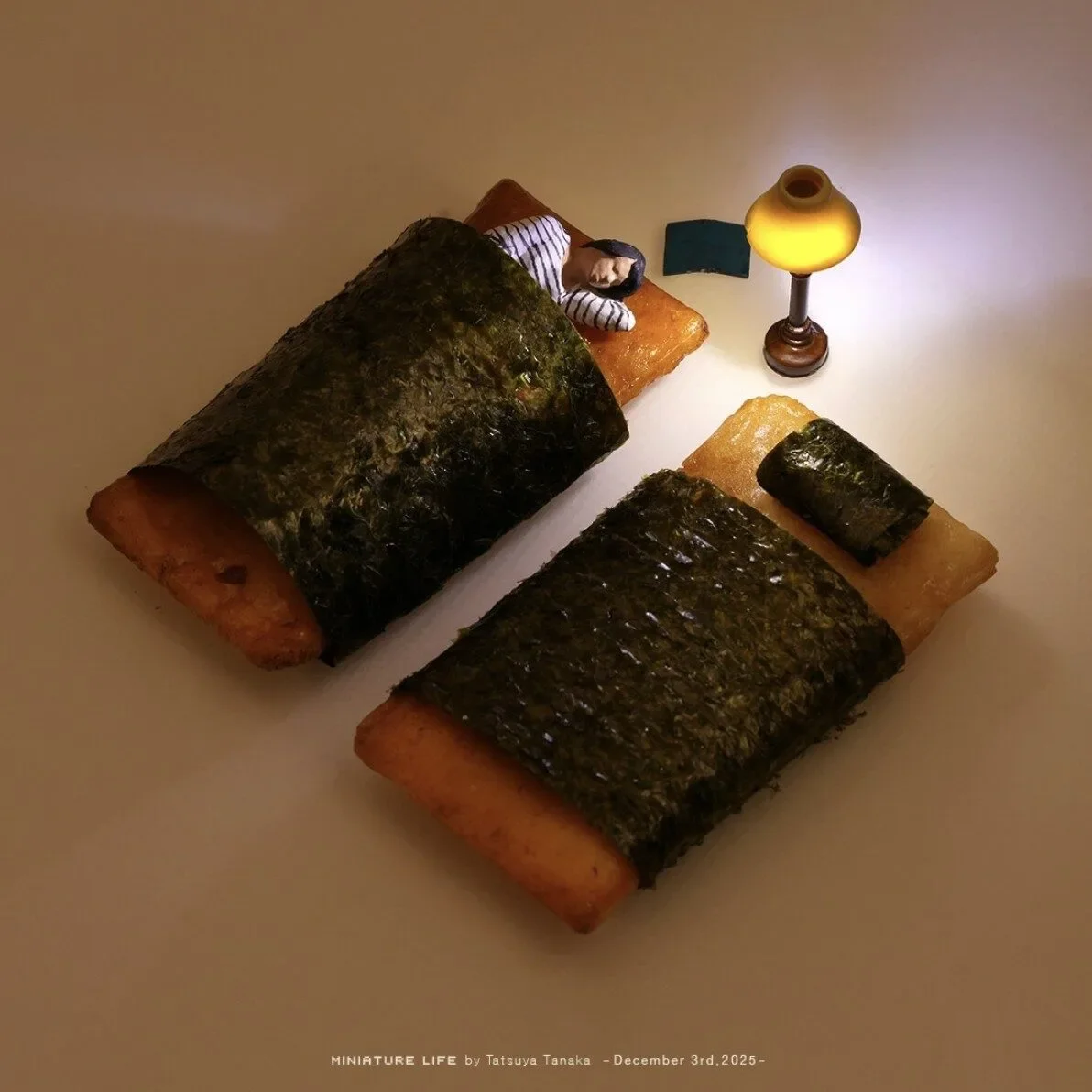 โมเดลโลกใบจิ๋ว โมเดลมนุษย์จิ๋ว โมเดลคนจิ๋ว Tatsuya Tanaka