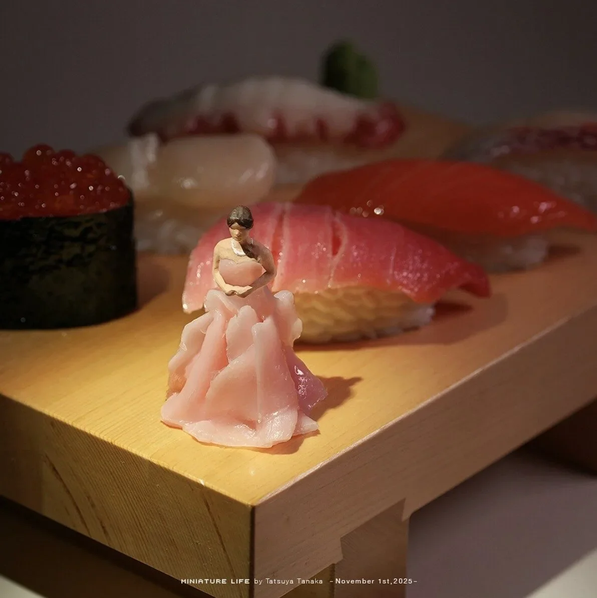 โมเดลโลกใบจิ๋ว โมเดลมนุษย์จิ๋ว โมเดลคนจิ๋ว Tatsuya Tanaka